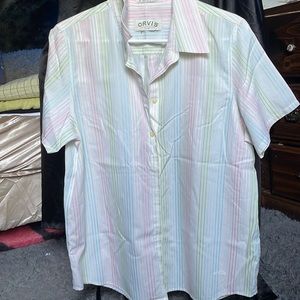 Stripped Orvis button up